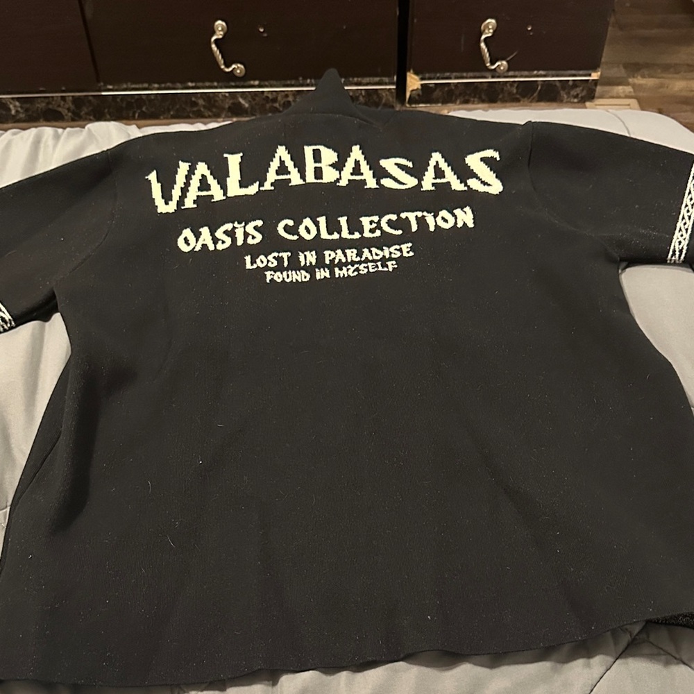 Valabasas Black Casual Button Down Shirt